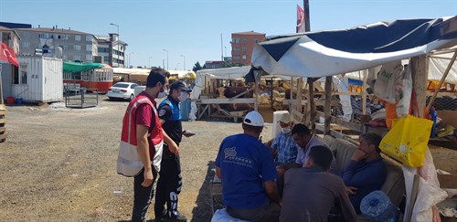 Toplum Destekli Polislik Şube Müdürlüğü - COVİD-19 ve Dolandırıcılık Konularında Bilgilendirme Faaliyetleri