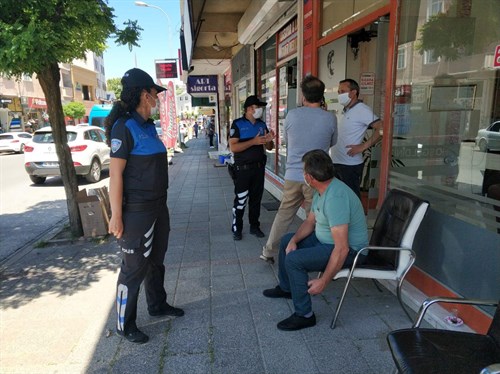 Toplum Destekli Polislik Şube Müdürlüğü - COVİD-19 Konulu Bilgilendirme Faaliyetleri