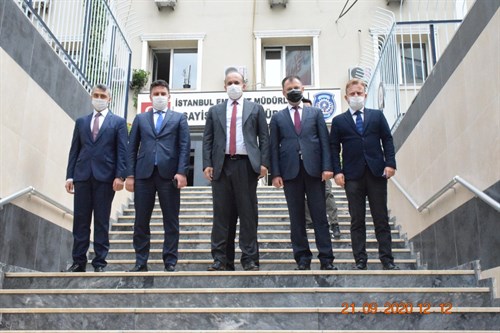 İl Emniyet Müdürümüz Sayın Zafer AKTAŞ'ın Asayiş Şube Müdürlüğü'nü Ziyaretleri
